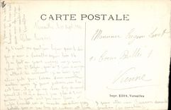 CPA Versailles La Prefecture 