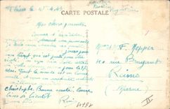 CPA Folklore L'Auvergne ce jeune Auvergnat bien sous tous les rapports epouserait demoiselle riche j