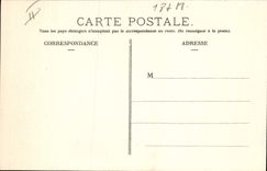 CPA Folklore La Bourreio d'Auberono 