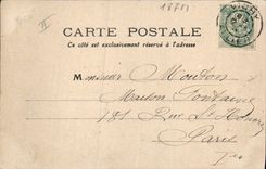 CPA Folklore La Bourreio d'Auberono 