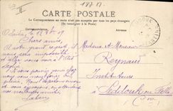 CPA Folklore La Bourreio d'Auberono Bourree d'Auvergne 