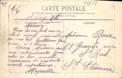 CPA Folklore En Auvergne La Bourree Finale 