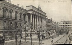 CPA St Etienne Le Palais de Justice 
