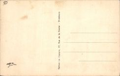 CPA Strasbourg Palais de Justice Eglise Saint Pierre le Jeune 