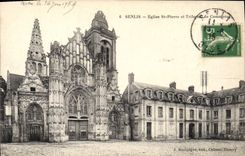 CPA Senlis Eglise St Pierre et Tribunal de commerc 