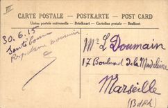 CPA St Pol sur Ternoise Tribunal (carte toilee)