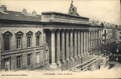 CPA St Etienne Palais de Justice 