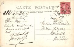 CPA Folklore L'Auvergne un Patre TOP