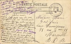 CPA Folklore Types d'Auvergne Paysans 