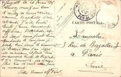 CPA Folklore Type Auvergnat Vache TOP