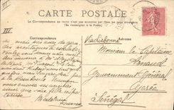 CPA Folklore Auvergne jeune laitiere Auvergnate 