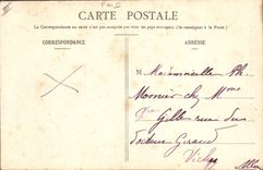 CPA Folklore Costume des Environs de Clermont Ferrand 