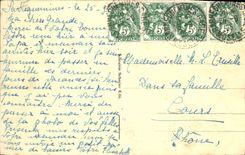 CPA Sarreguemines Le Palais de Justice 