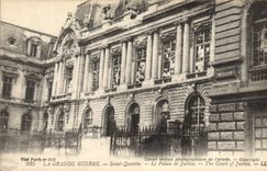 CPA La Grande Guerre Saint Quentin Le Palais de Justice 