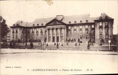 CPA Sarreguemines Palais de Justice 