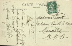 CPA Sarreguemines Palais de Justice 