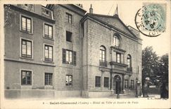 CPA Saint Chamond Loire Hotel de Ville et Justice de Paix 