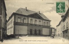 CPA L'Auvergne Saint Flour Le Palais de Justice 