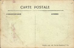 CPA Senlis Suerre Septembre 1914 Rue de la Republique Palais de Justice 