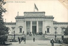 CPA Saintes Palais de Justice 