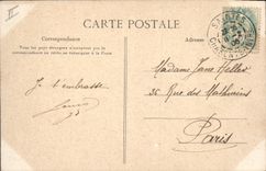 CPA Saintes Palais de Justice 