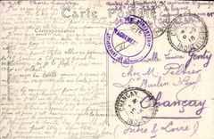 CPA Saint Brieuc Boulevard de Sevigne et le Palais de Justice Train