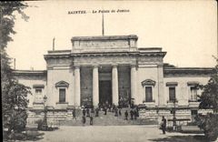 CPA Saintes Le Palais de Justice 