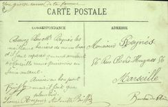 CPA Folklore Types d'Auvergne un Bapteme 