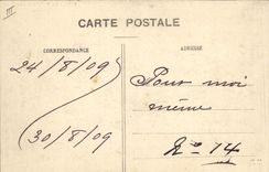 CPA Folklore La Vouale la Rouzette 