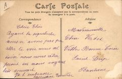 CPA Folklore Auvergne une Noce 