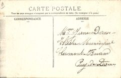 CPA Folklore La Bourreio d'Aubergno 