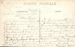 CPA Militaria La Guerre 1914 15 Reims Place Royale