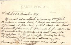 CPA Militaria La Guerre de 1914 Furnes L'Hotel de Ville au le roi Albert a etabli son quartier gener