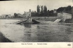 CPA Militaria Pont de Verberie 