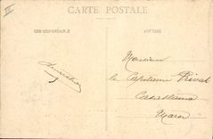 CPA Folklore Auvergne Marius Versepuy Barde Arverne 