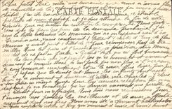 CPA Folklore d'Auvergne on vous envoie 