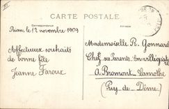 CPA Folklore Notre Auvergne Region du Puy de Dome 