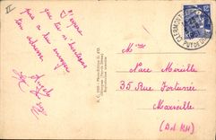 CPA Folklore L'Auvergne ce jeune Auvergnat bien sous tous les rapports epouserait demoiselle riche j