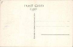 CPA Egypte Egypt 