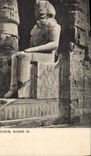 CPA Egypte Egypt LOUXOR RAMSES III