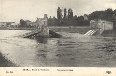 CPA Militaria 1914 Pont de Verberie
