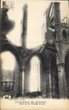 CPA Militaria CATHEDRALE DE SOISSONS. Haut de la Grande brèche