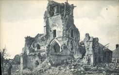 CPA Militaria Ruines