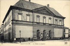 CPA SAINT-FLOUR.-Le palais de justice
