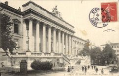 CPA SAINT ETIENNE.- Le Palais de Justice.