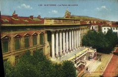 CPA St-ETIENNE- Le Palais de Justice
