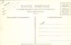 CPA Folklore UNE Bourrée du Velay