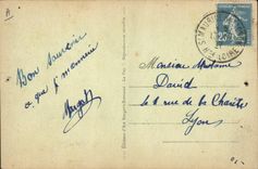 CPA Folklore Type de Paysan provenant du Marché