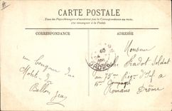 CPA Folklore TYPES D'AUVERGNE.-Un Raptème 