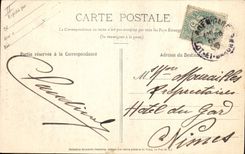 CPA Folklore Type du vieux paysan rasé des Cèvennes